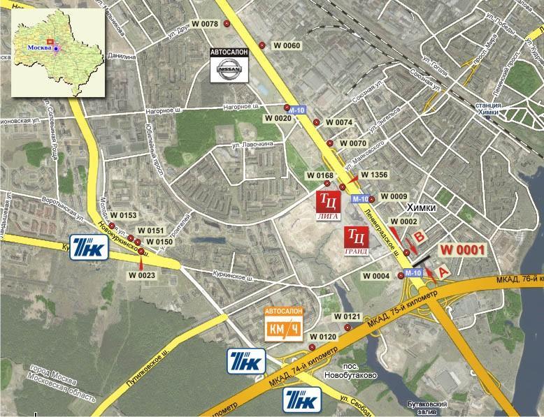 Автосалоны в москве на мкаде карта - 93 фото